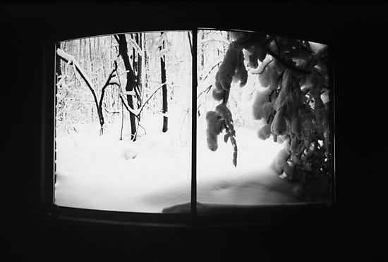 Window and snow