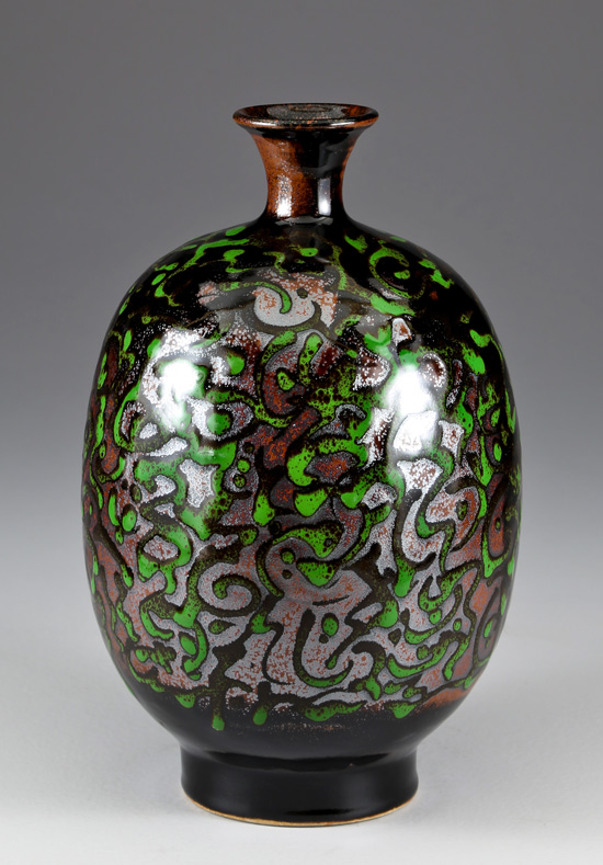 stoneware vase